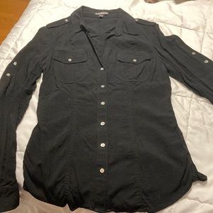 Black Express dress shirt size small